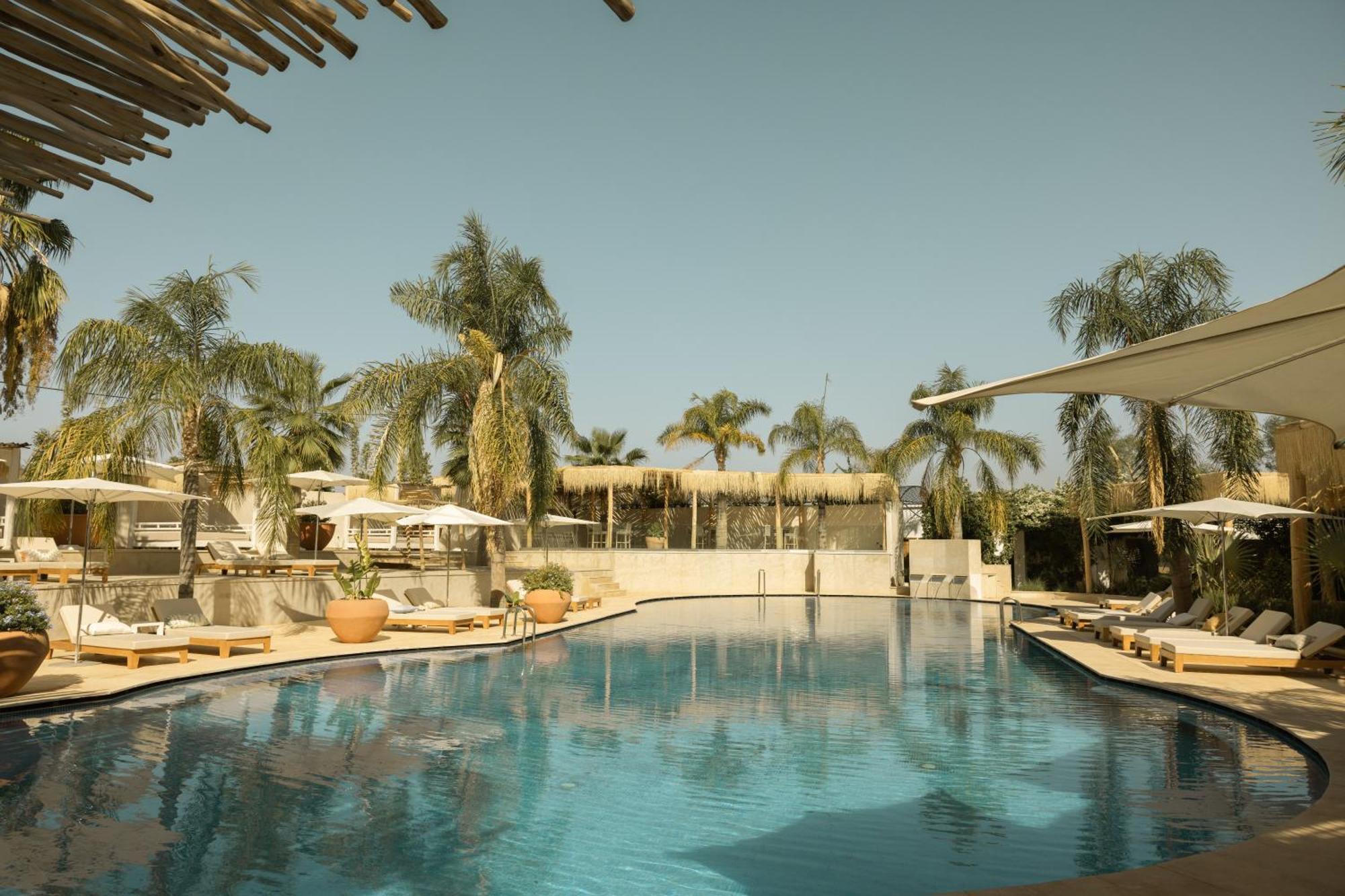 Les Palmiers Boutique Hotel & Spa Marrakesh Exterior foto